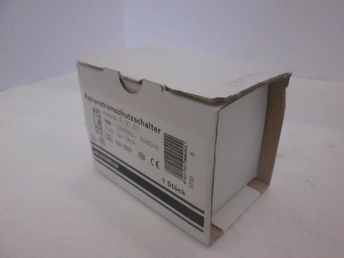 Used ABL Sursum, FI 21.01, 16A, 2 Pole Circuit Breaker, New