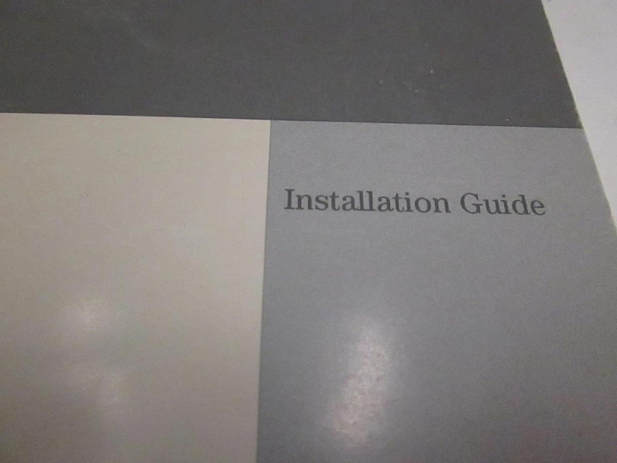 Used HP 16505A Prototype Analyzer Installation Guide, Used