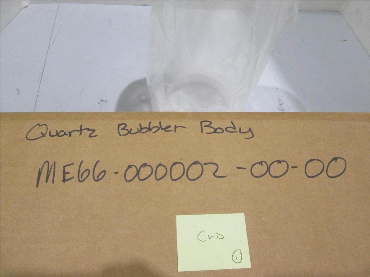11" Quartz Bubbler Body, New, MRL Kanthal furnace, wet oxide, lab