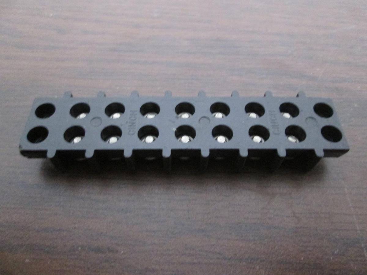 Used Cinch, 7 Position Terminal Block, Used