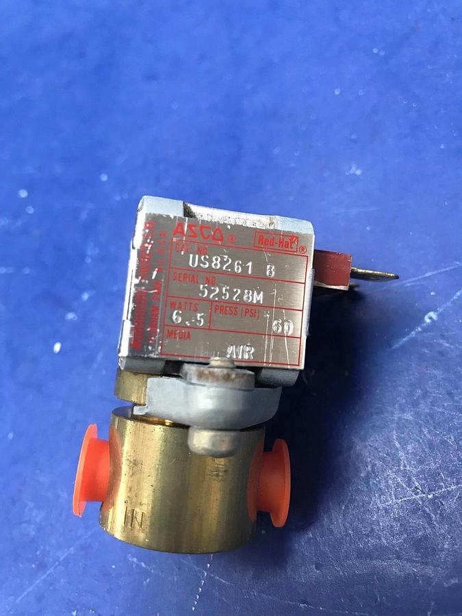 ASCO USM82618 Solenoid Valve, 60 psi Air, (US82618), New