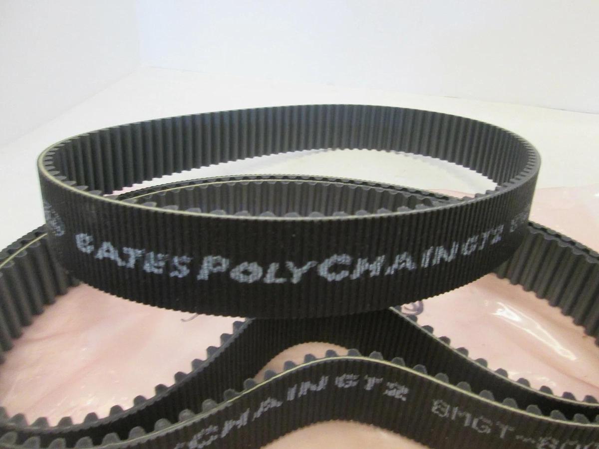 Gates Poly Chain, 3080-01126, Black Timing Belt, 8MMP x 36MMW, New, Lot of 3