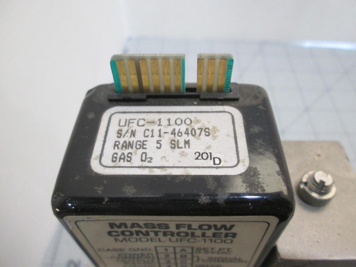 Used Unit, UFC-1100, O2, 5 SLM, Mass Flow Controller, Used