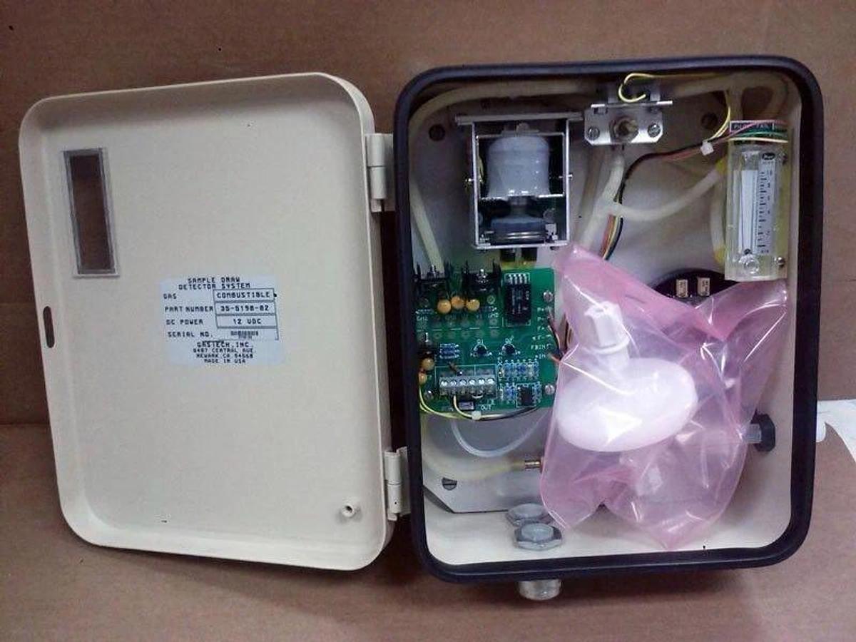 Used Gastech 35519002 Sample Draw Detector System for Combustible Gas, Used