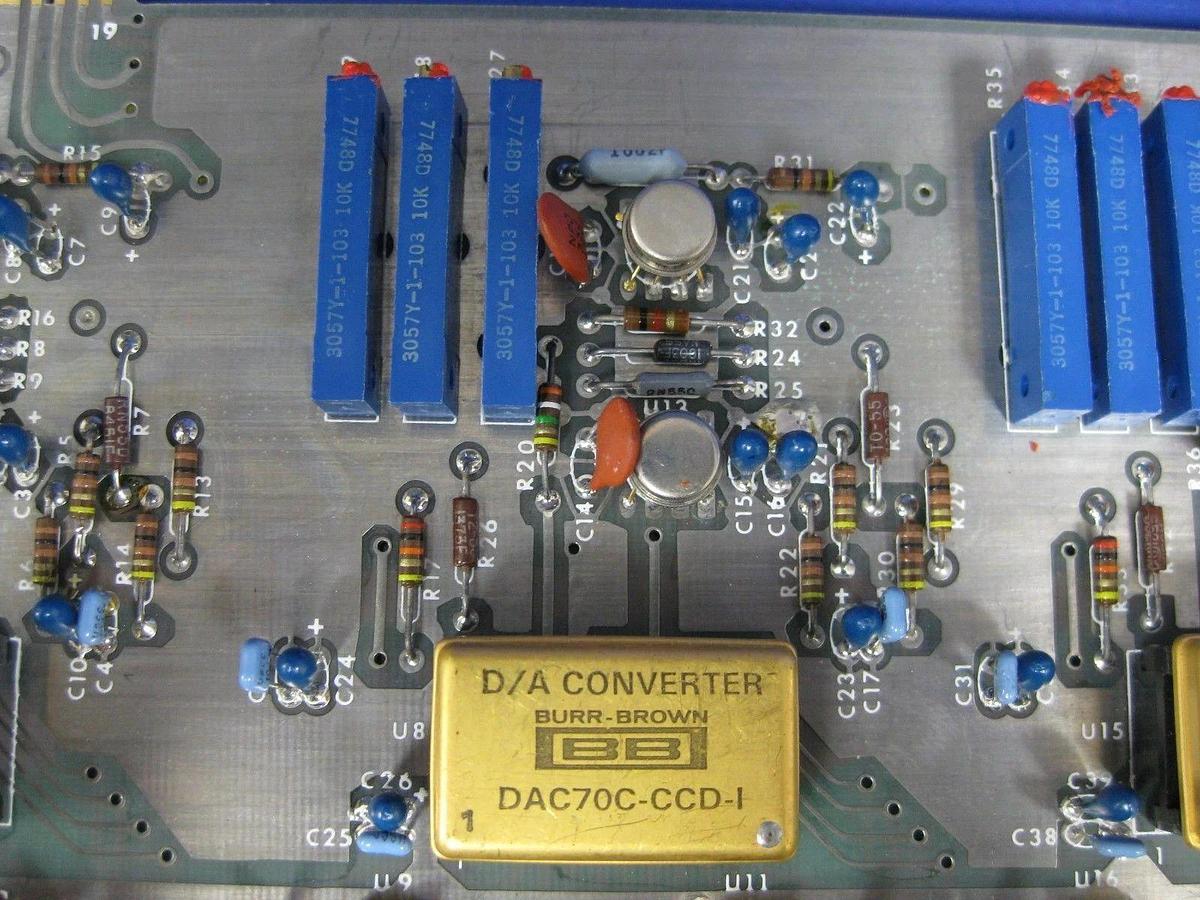 Used D/A Converter 100319-001, PCB