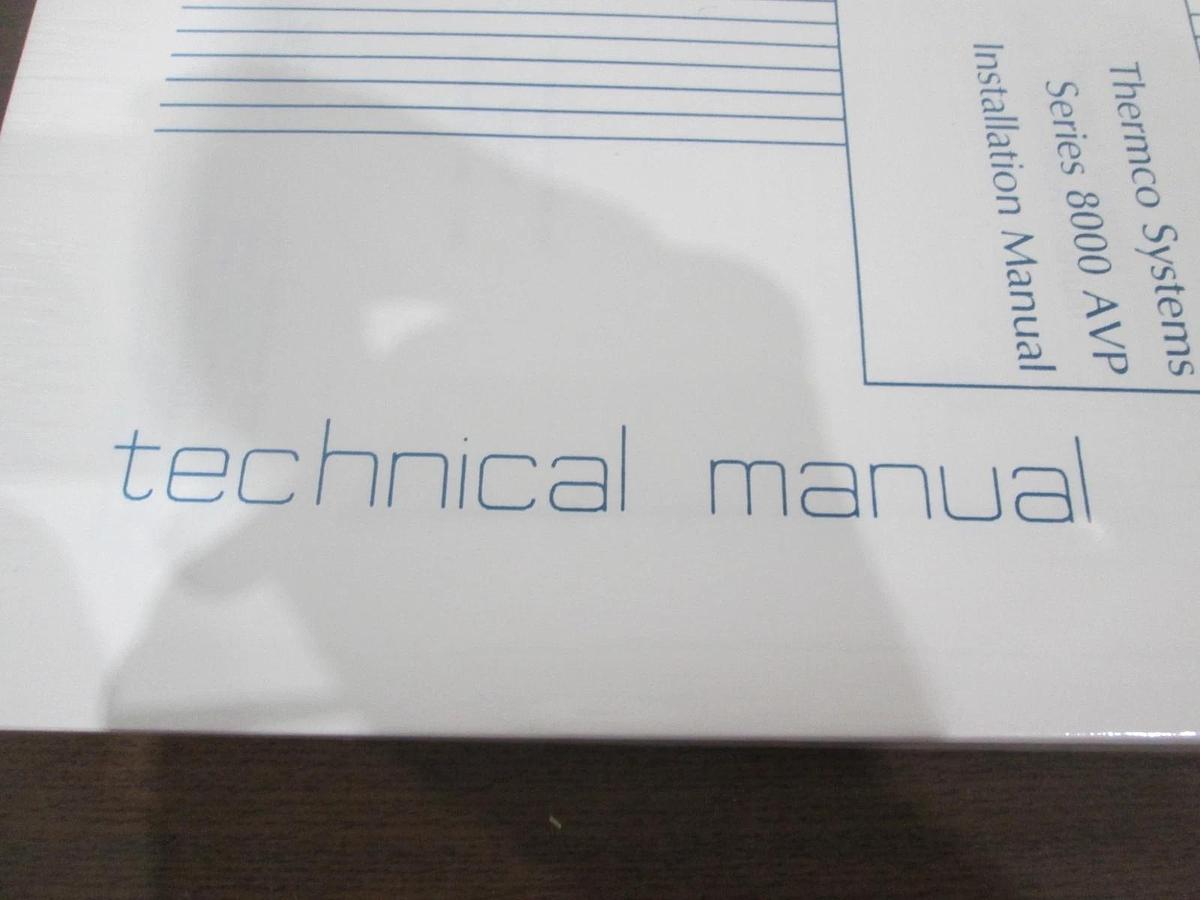 SPT Micro SVG , Series 8000 AVP, 165908-001, Rev E, Installation Manual, New