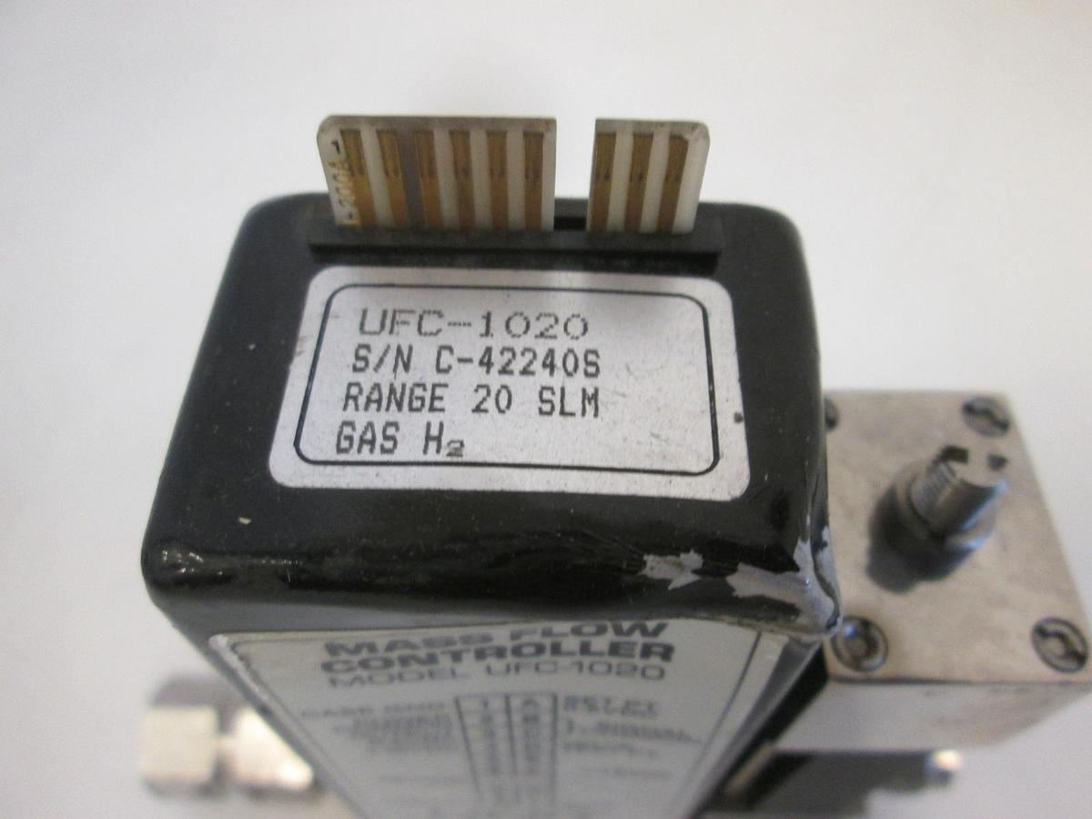 Used Unit Instruments, UFC-1020, Mass Flow Controller, 20 SLM, H2, Used