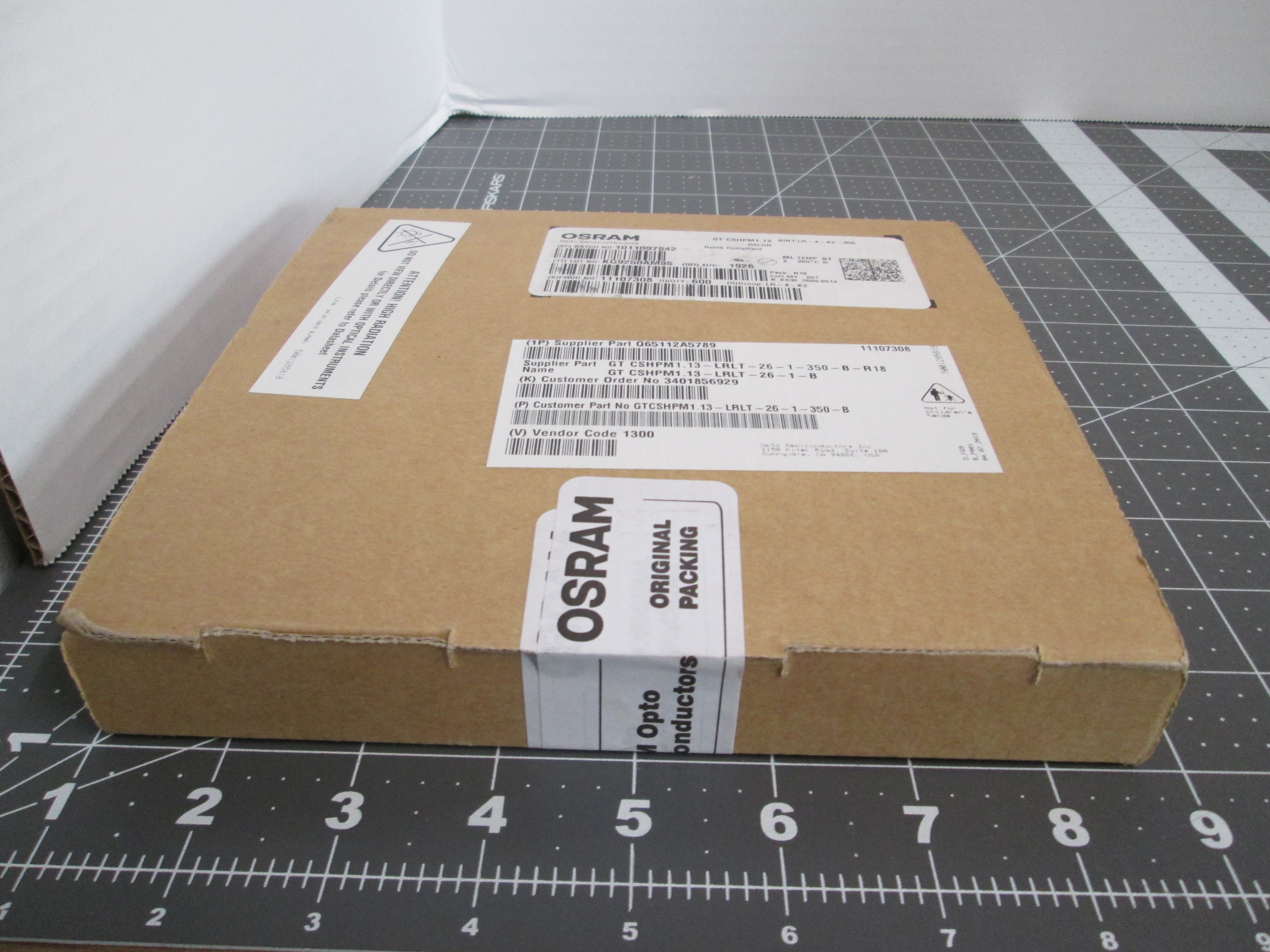 OSRAM OSLON, GT CSHPM1.13, Green LED 600pcs SMD 350mA RoHS New