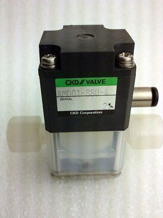 CKD AMD01-8BU-4, Air Operated Valve, LOT of 2 NWOB