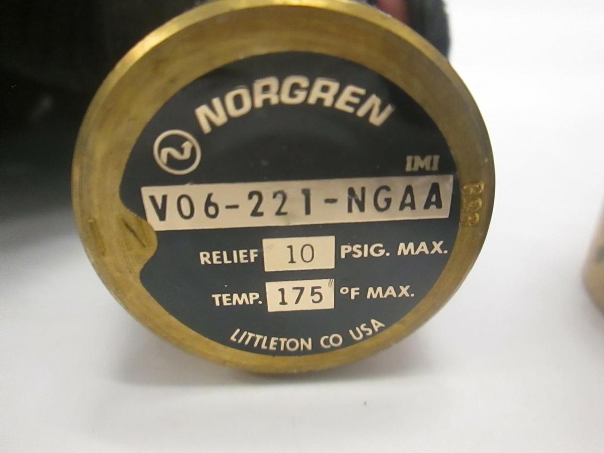 Used Norgren, Regulator, V06-221-NGAA, Used, Lot of 2
