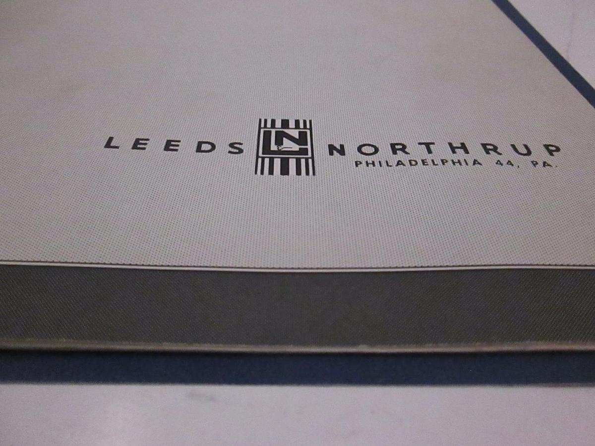 Used Leeds and Northrup Model 4735 Guarded Wheatstone Bridge Directions, Used