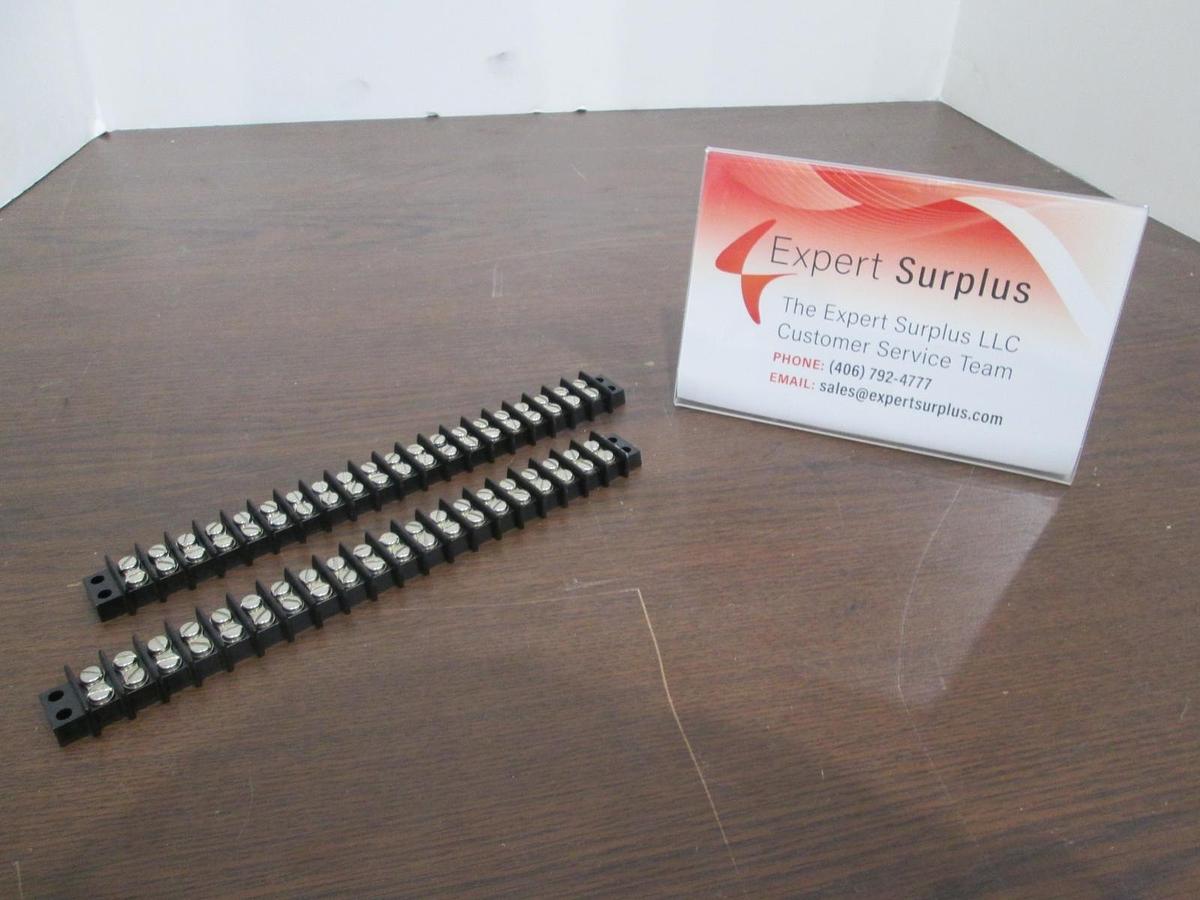 Used Cinch, 20 Position Terminal Block, Used, Lot of 2