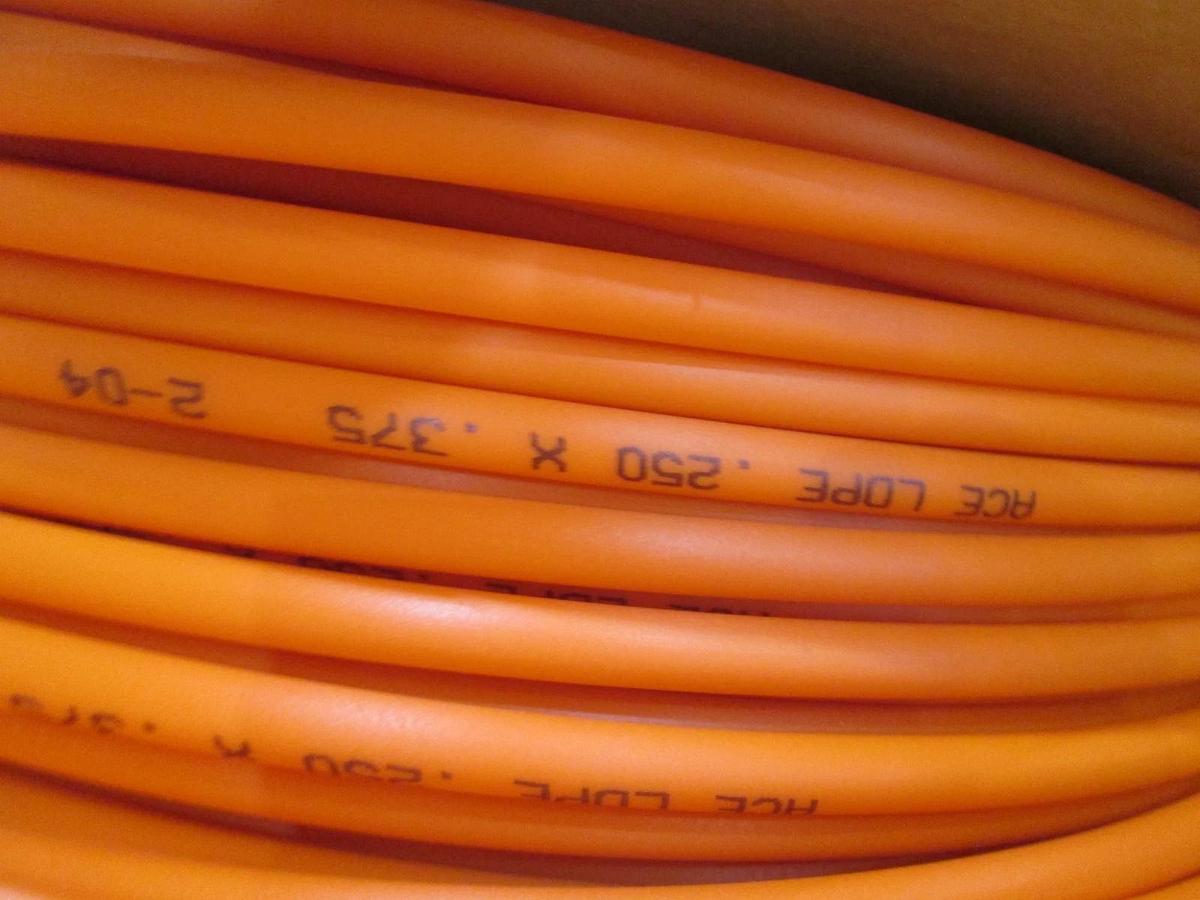 Ryan Herco, 0526.325, PE Tubing 3/80D X .062W Orange 500', New