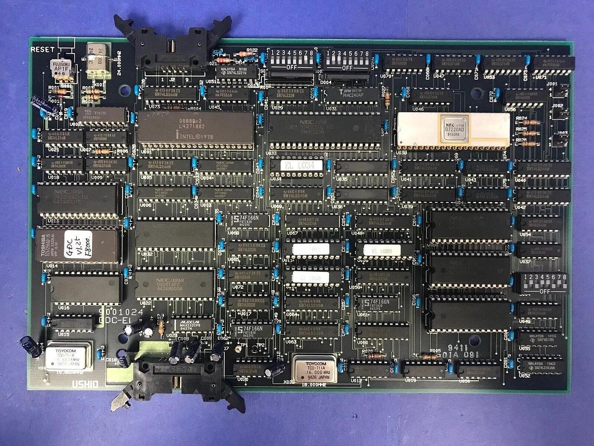 Used Ushio GDC-EL 9001024 PCB Assy, Used