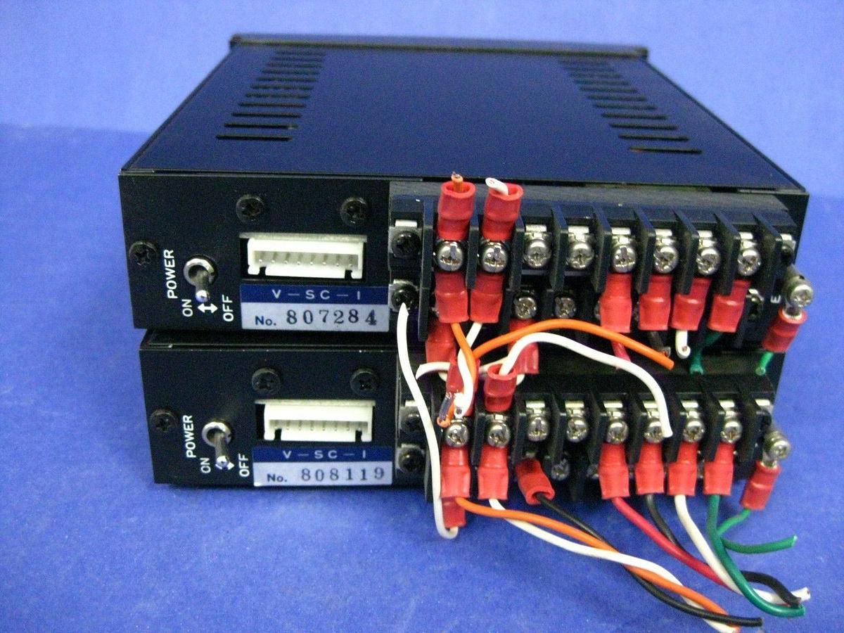 Used Cosmos V-SC-1 H2 Gas Leak Indicator Alarm , Type VH-2, Lot of 2 Used