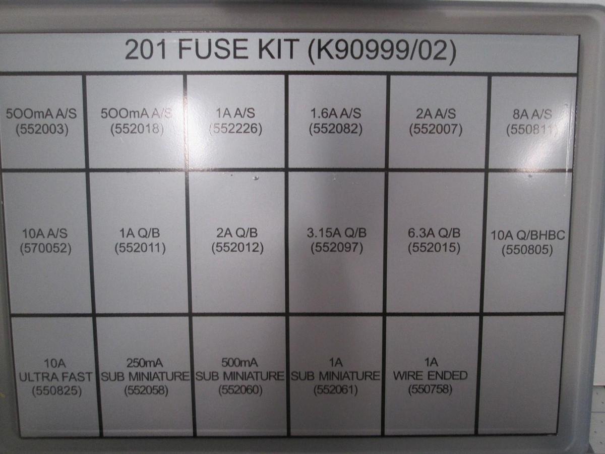 Trikon, Technologies, K90999, Fuses & Resistors, Spare Kit for Delta & Omega 201