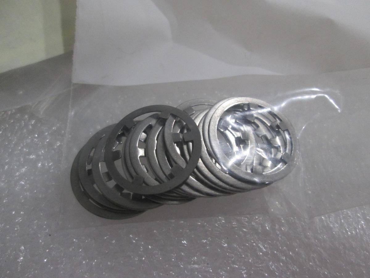 Used Retaining Ring, 1/2" Shaft, SS, 205-595, New, Lot of 49