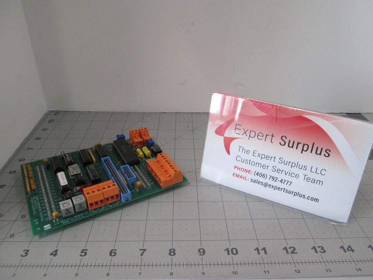Watkins Johnson, 906384-001, Alarm/Motor Interface Card, New