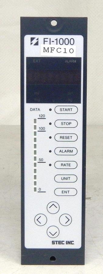 Used TEL Tokyo Electron STEC FI-1000 V1.3 Unit Flow Control for MFC, Used