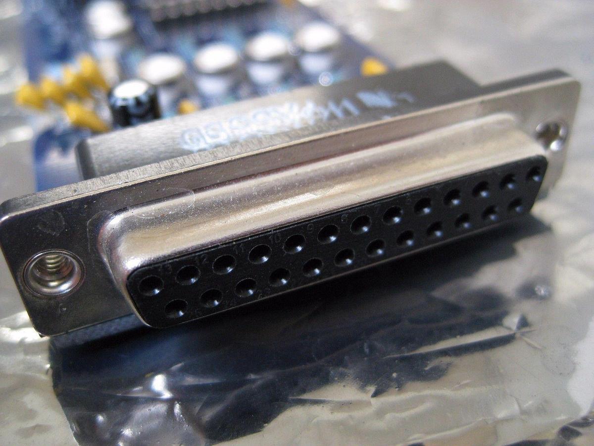 Used AI0-100 Double Ethernet Interface PCB with Cables, for a wafer lithography track