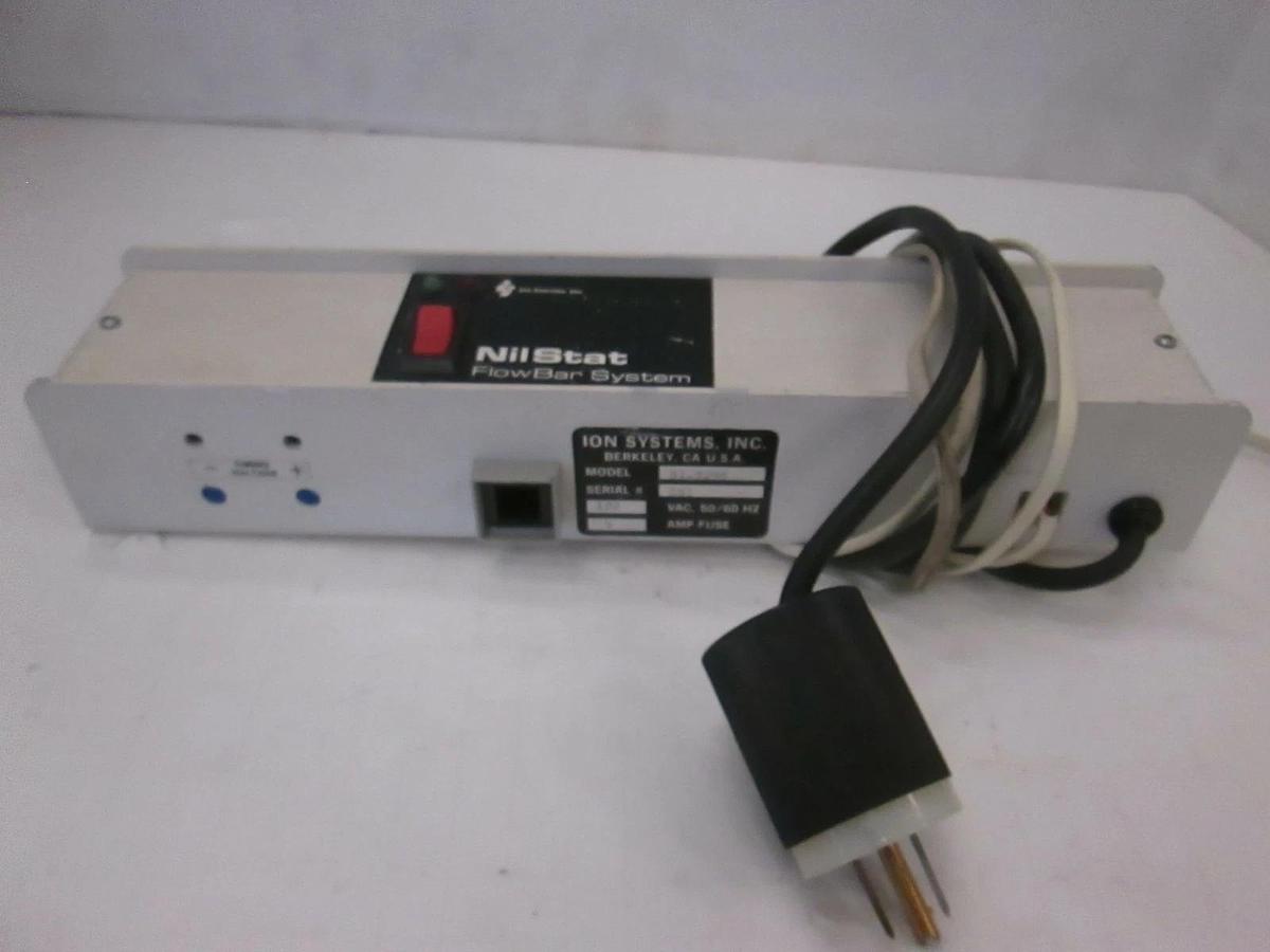 Used Ion Systems, Inc, Nil Stat FlowBar System, 91-3200, Used