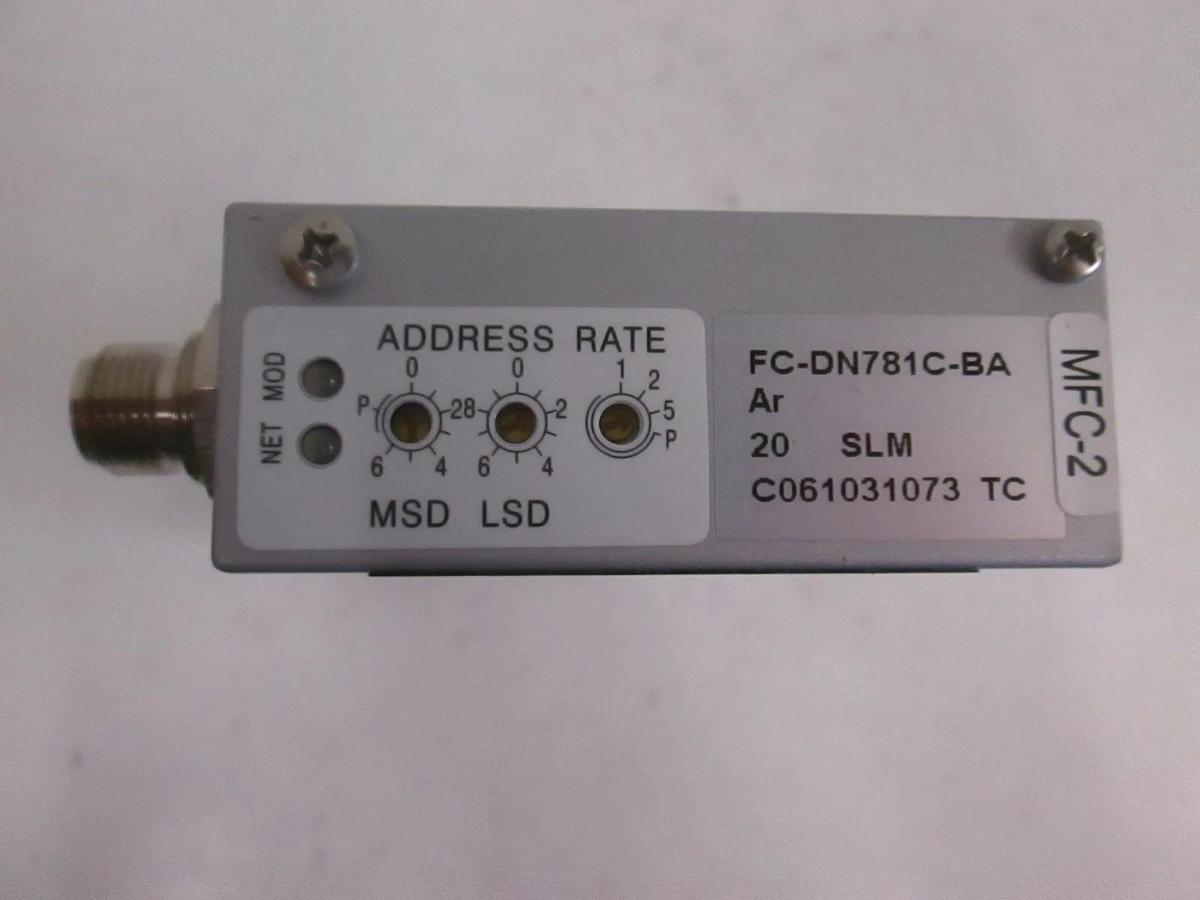 Used Aera FC-DN781C-BA MFC, Ar, 20 SLM, Used