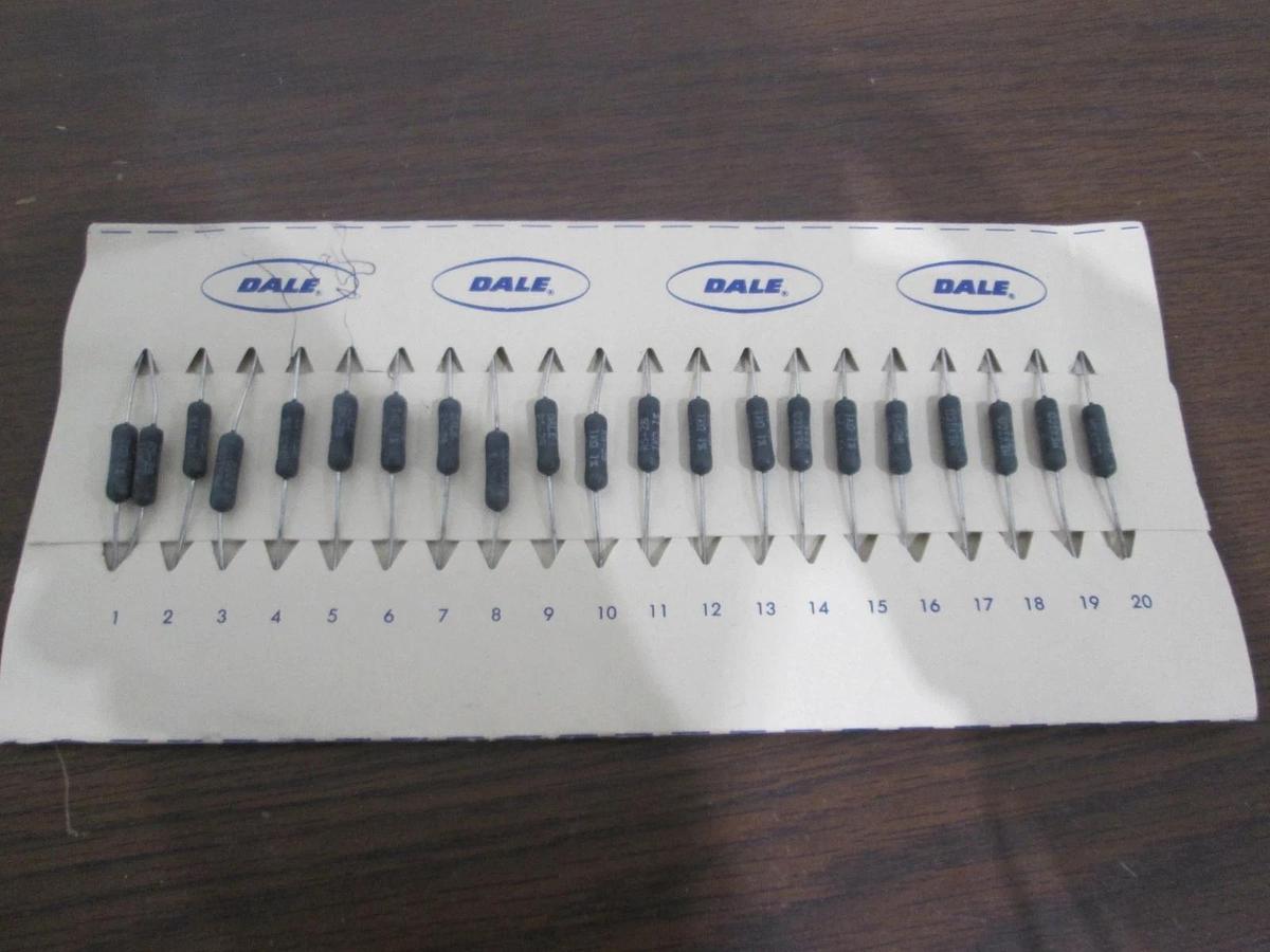 Dale, RS-28, 1k, 1 % metal film Resistor, New, Lot of 20