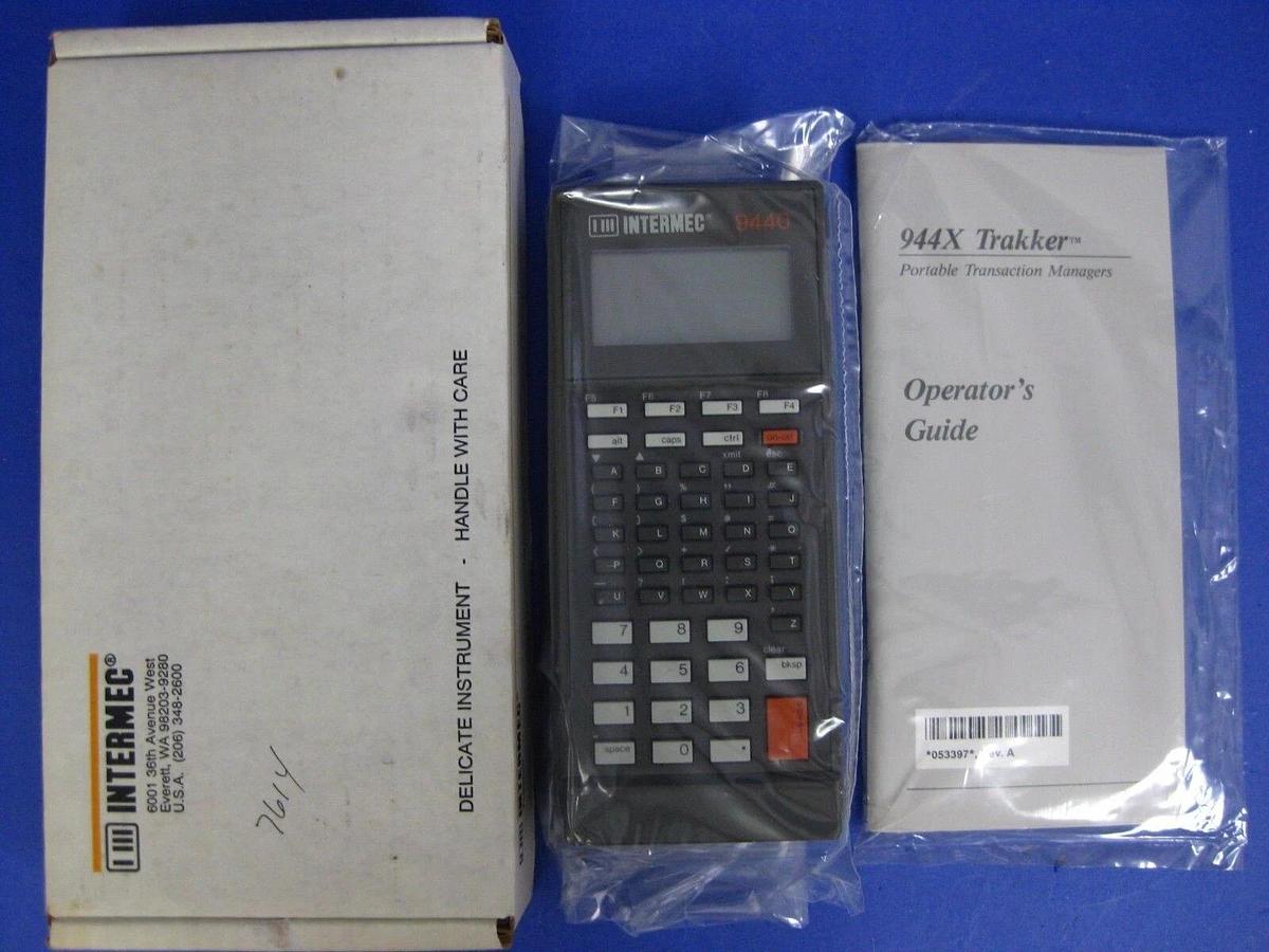Used Intermec 9440 Trakker Barcode Scanner, New