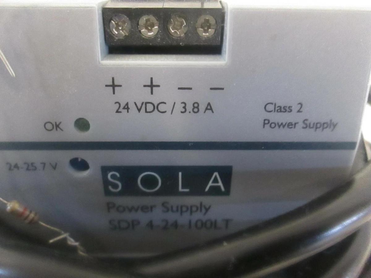 Used Sola, Class 2 Power Supply, 4-24-100LT, Used