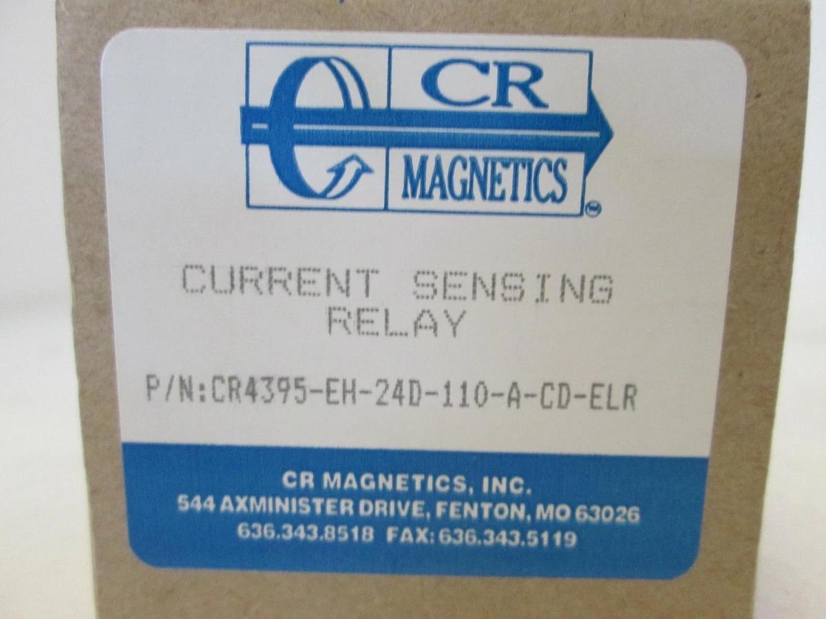 CR Magnetics, Current Sensing Relay, CR4395-EH, New