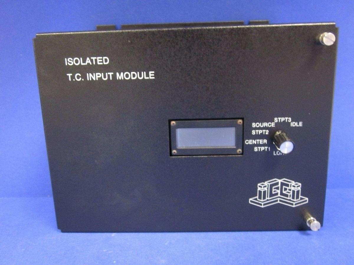 ICCI SLC-99 Temperature Control Input Module w/ 8002085 & 8002075, Used