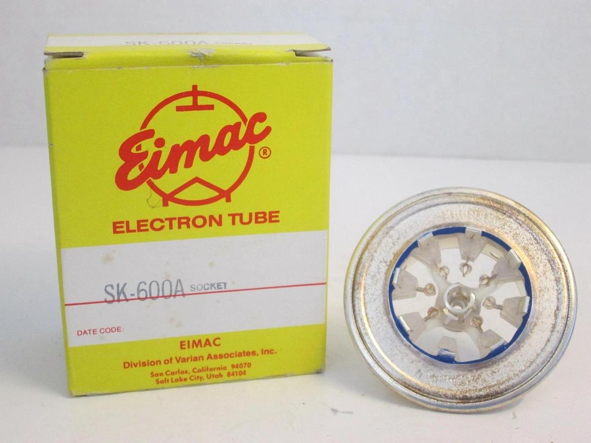 Used Eimac SK-600A Electron Tube