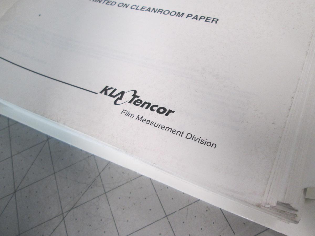 Used Tencore, GEM and SECS II Reference Manual for UV-10x0, UV-12x0SE and ASET-F5, Used