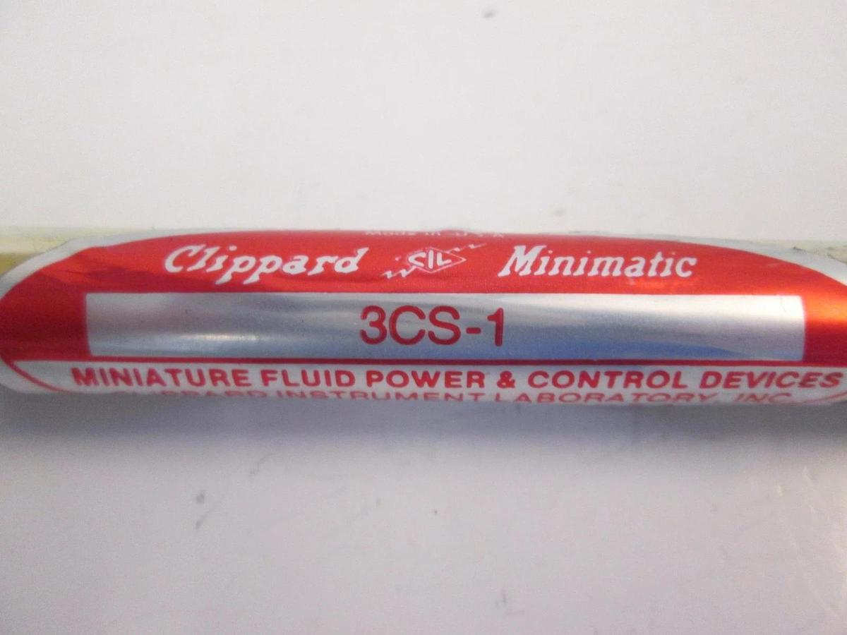 Used Clippard Minimatic 3CS-1 Pneumatic Cylinder, New