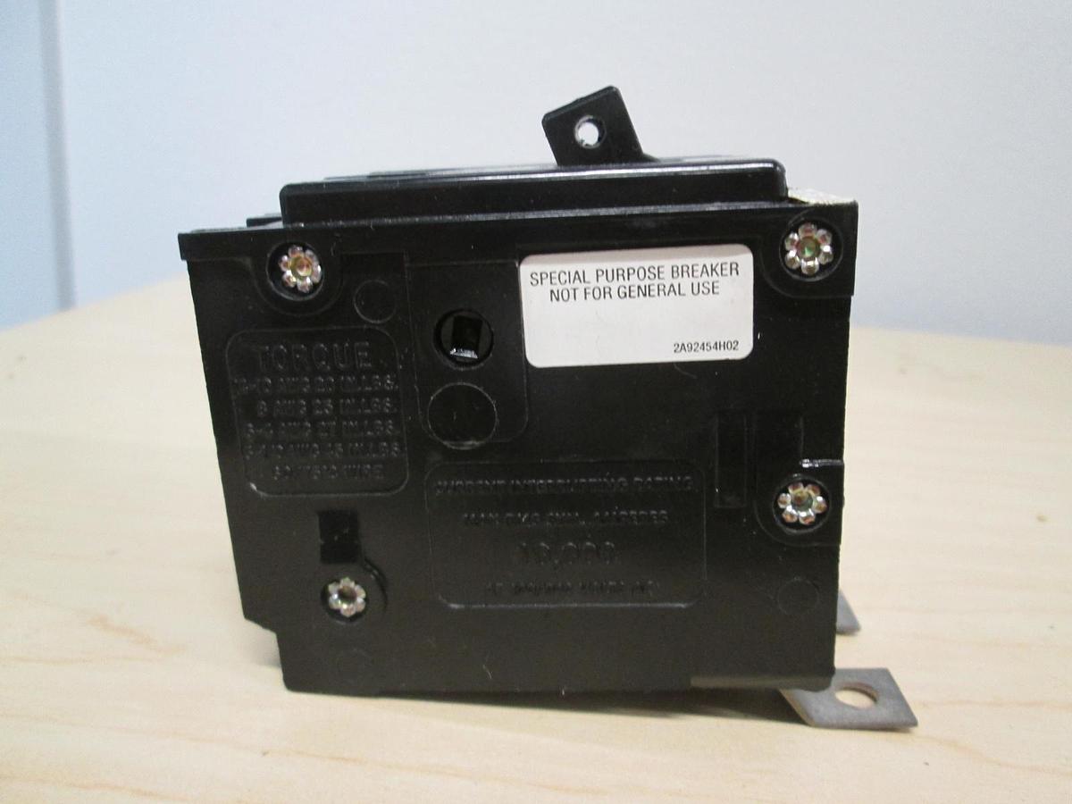 Used Cutler Hammer, YF-7516,Type BA, Single Pole Circuit Breaker, 15A, Used, Lot of 2
