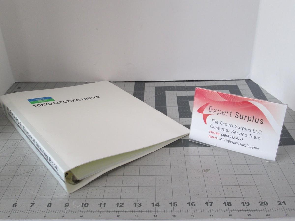 Used TEL Tokyo, ALPHA-8S-E, Electrical Drawing Book P-Doped-POLY, REV 1.0, Used