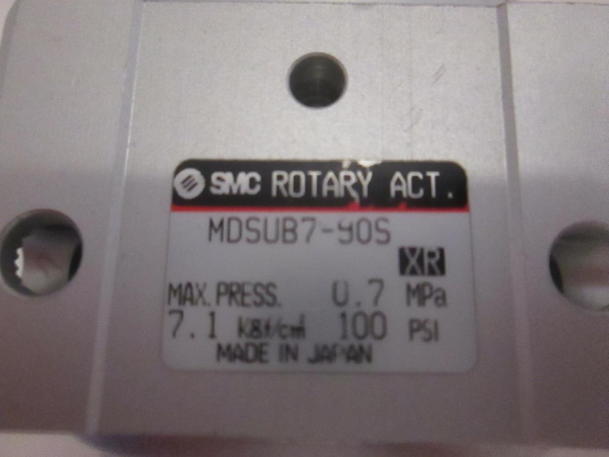 Used SMC, Rotary Actuator Table, MDSUB7-90S, Used