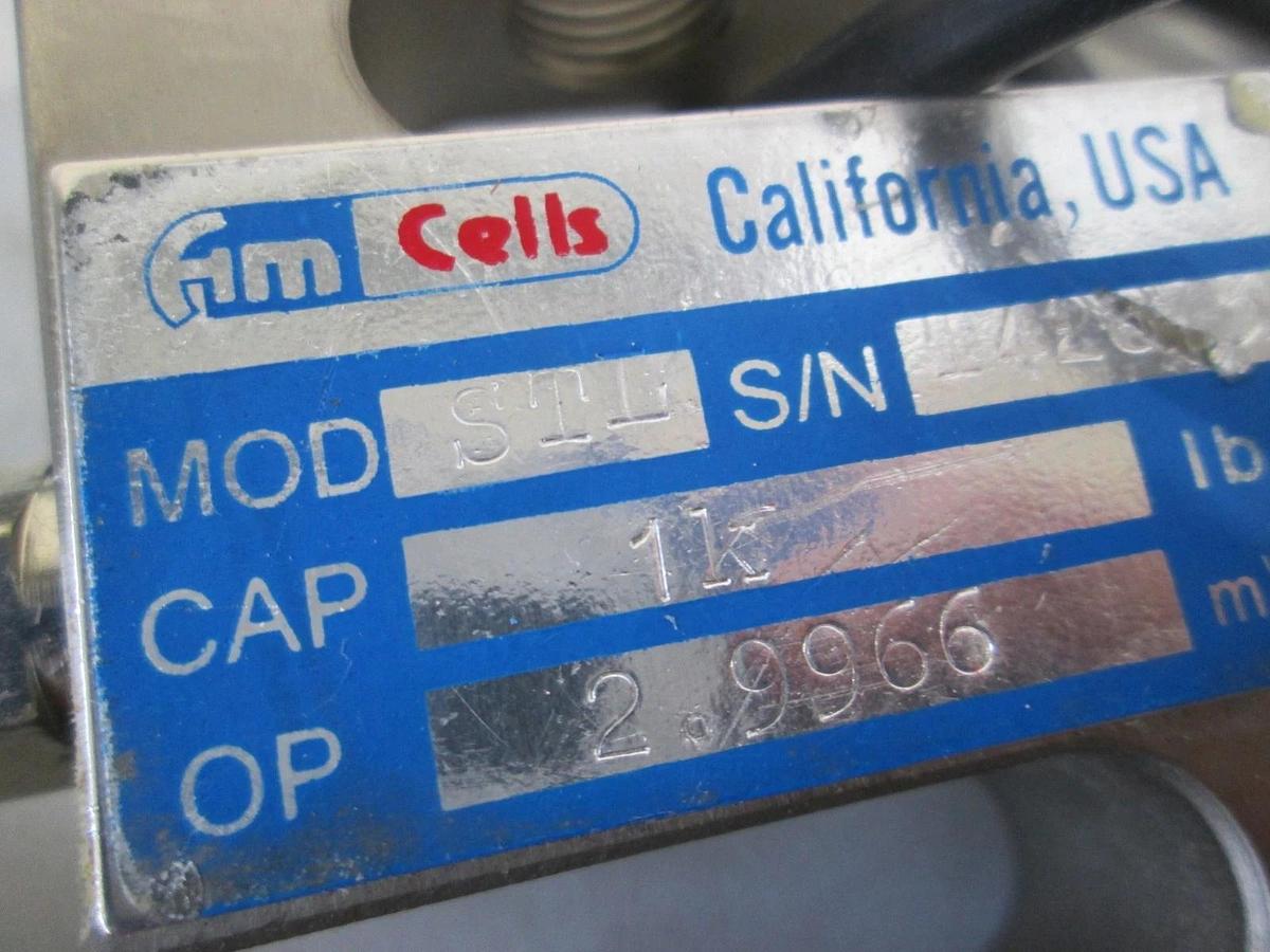 Used AM Cells, Model STL, Load Cell, 1K Cap, 2.9966 OP, Used