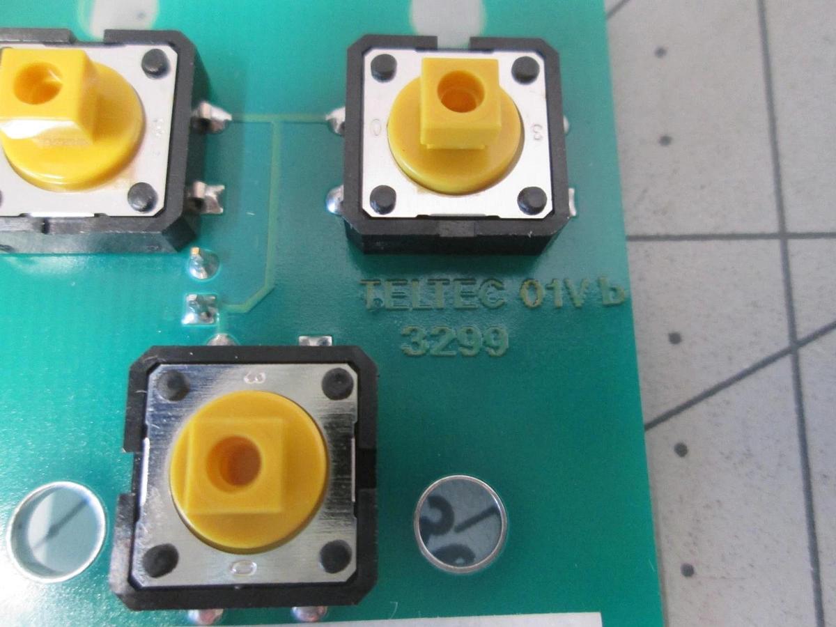 Watkins Johnson, Teltec, 918484-001, Push Button PCB Assy, New