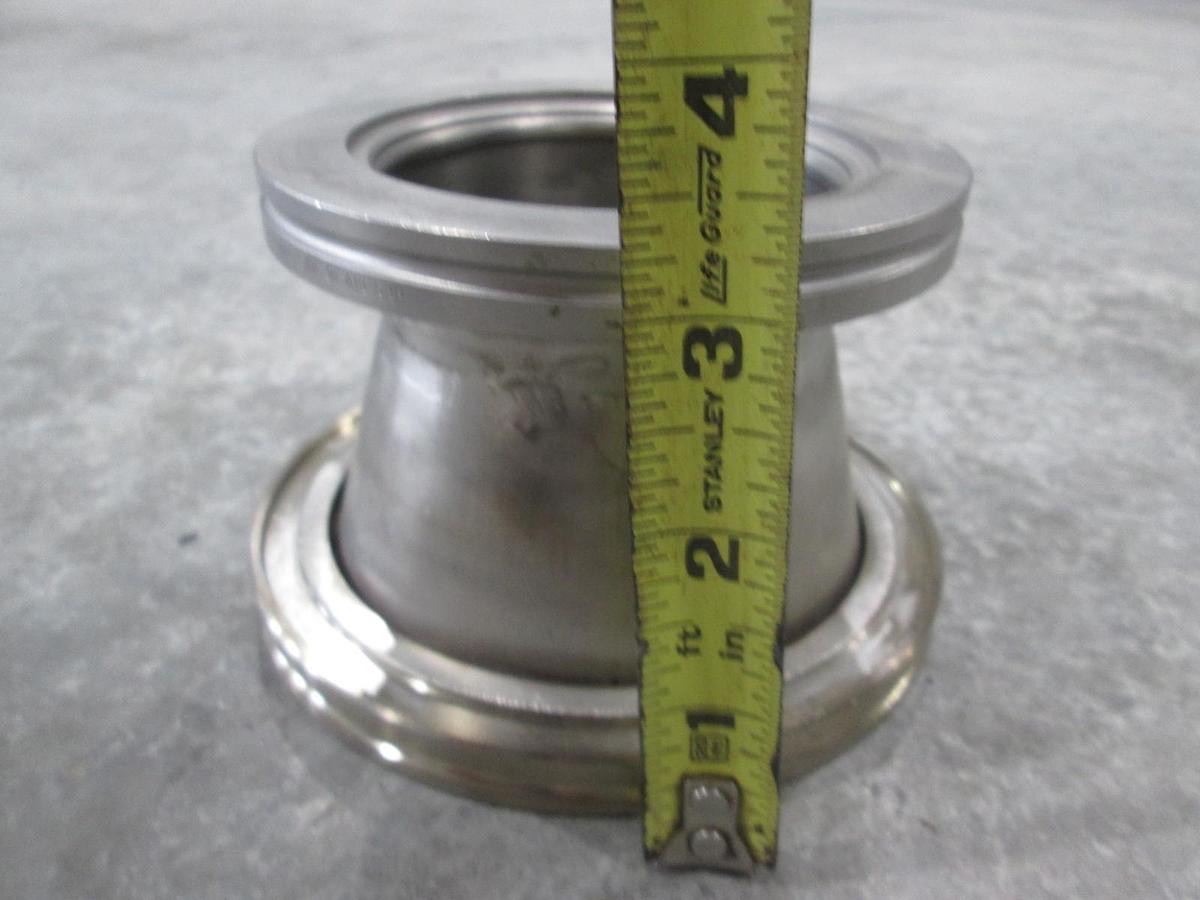 Used Stainless Steel Adapter, 3 1/2", Used