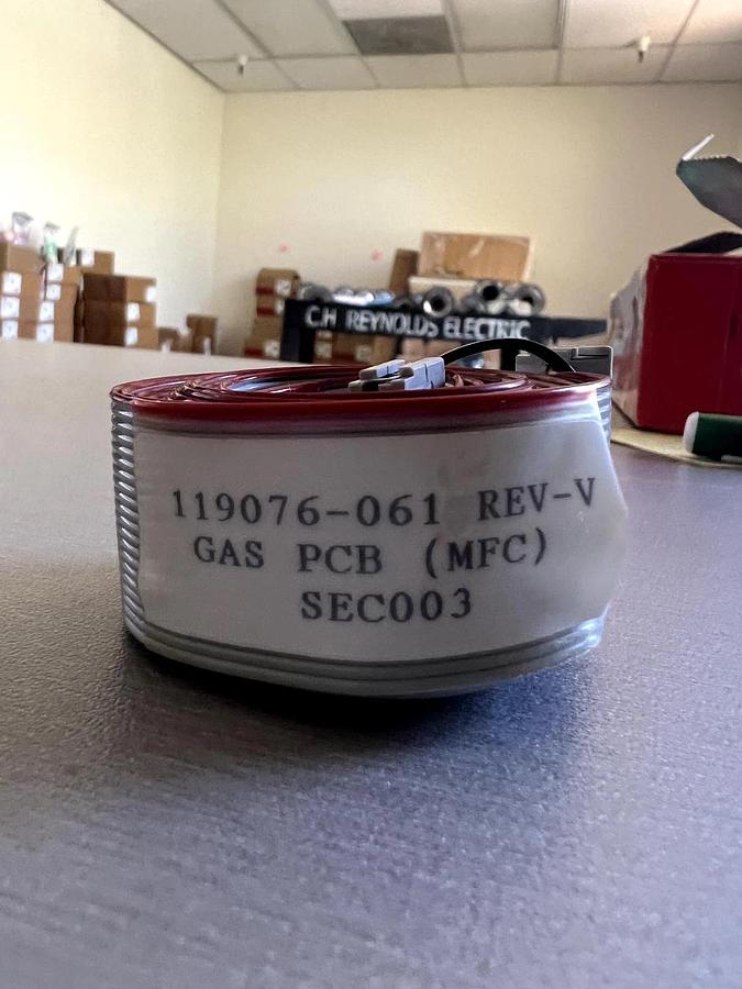 Used SVG VTR Ribbon 119076-061 REV-V GAS PCB (MFC) SEC003