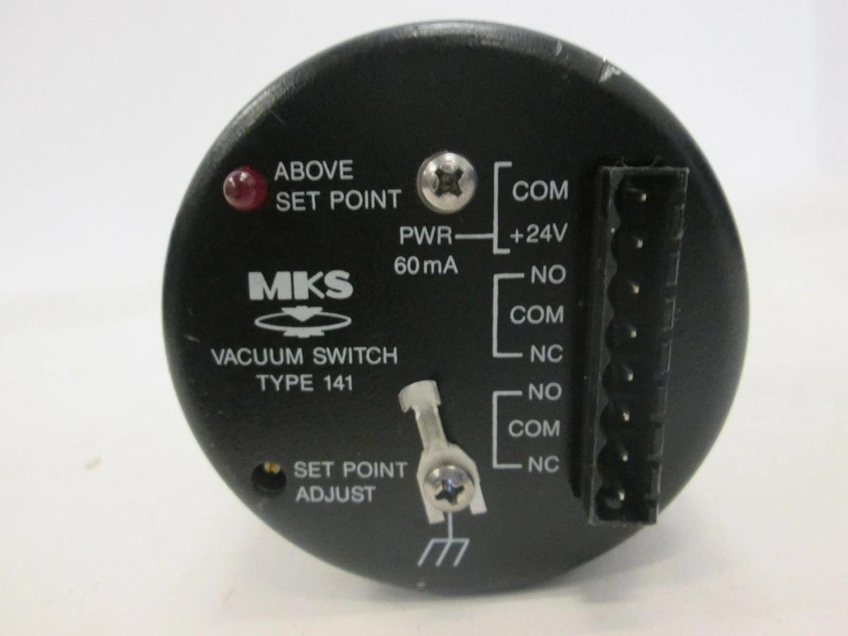 Used MKS, Baratron 1000 Torr Vacuum Switch, 141AA-01000BB, Used