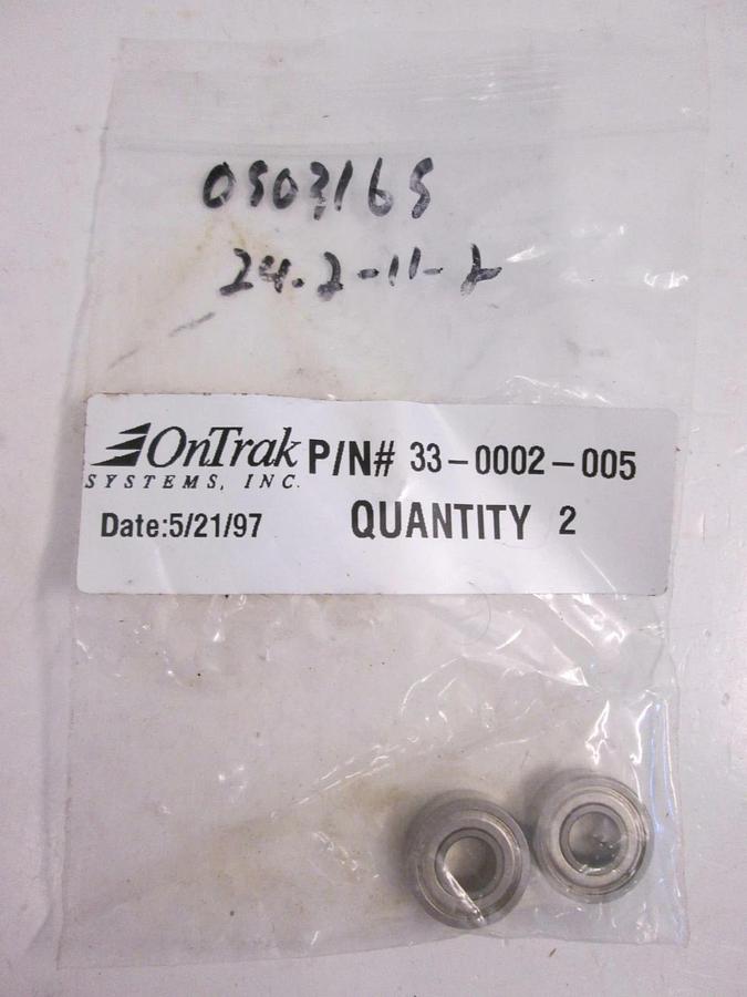 OnTrak 33-0002-005 Bearings, Lot of 3