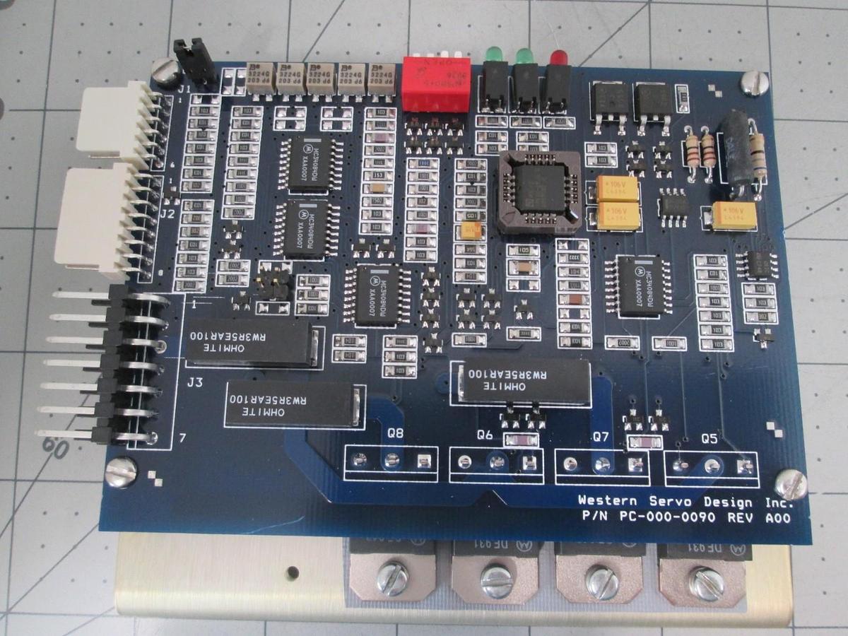 Used Watkins Johnson, 815009-463, Linear Servo Amplifier, PCB Assy, New