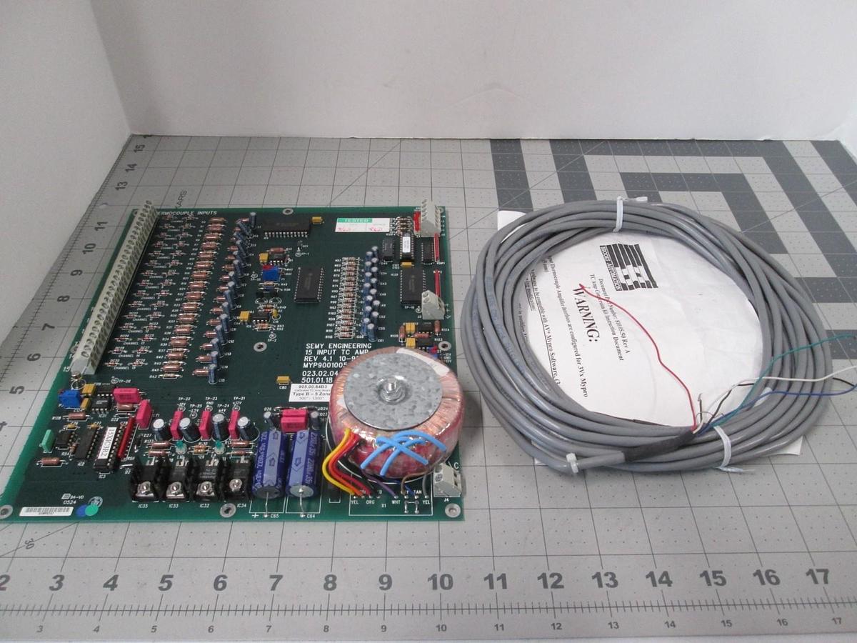 Semy Engineering, 501.01.18 Mypro, 9001005, T/C Amplifier PCB Assy, New