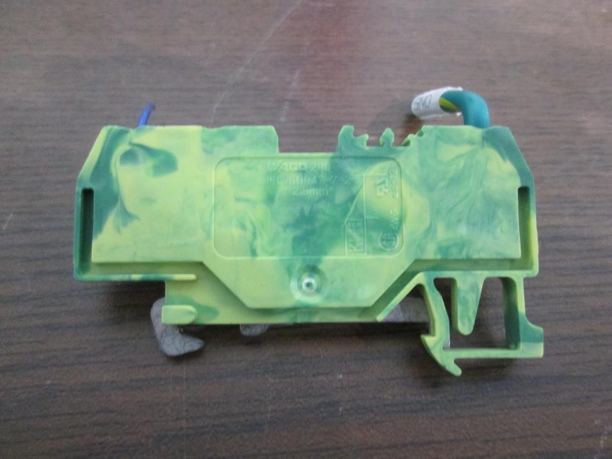 Used Wago 280, IEC 60947-7-2, 2.5mm, Terminal Block, Used, Lot of 10