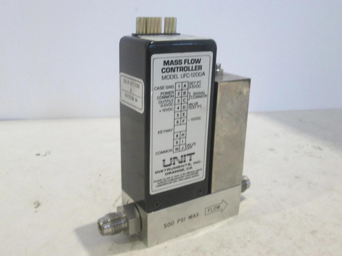 Used Unit, UFC-1200A, Mass Flow Controller, 1 SLPM, He, Used