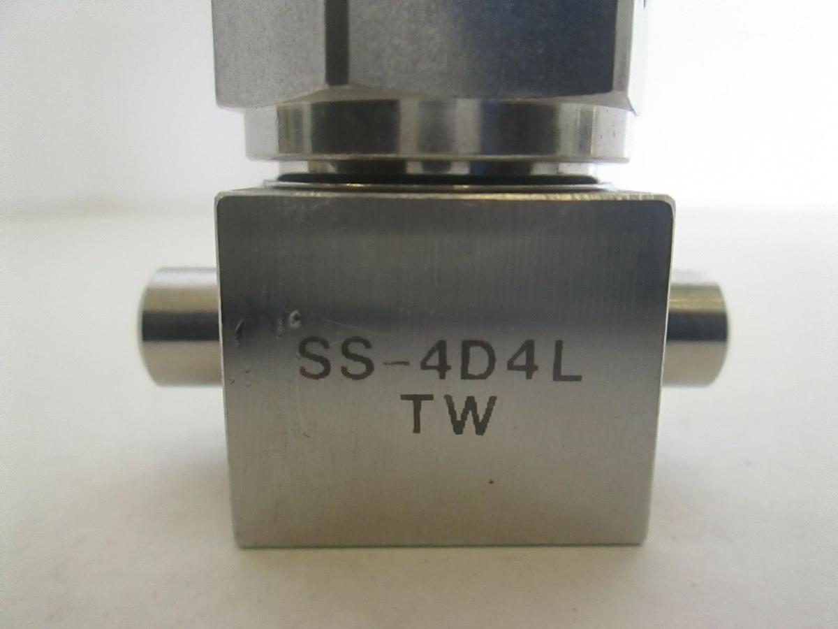 Used Swagelok, SS-4D4LTW, N.C. Actuator, Used