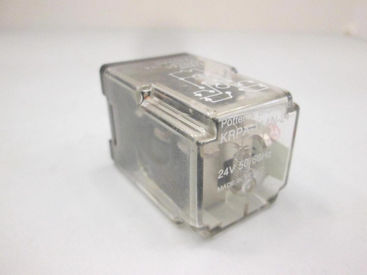 Used Potter & Brumfield, KRPA-11AN-24, 24V Relay, Used