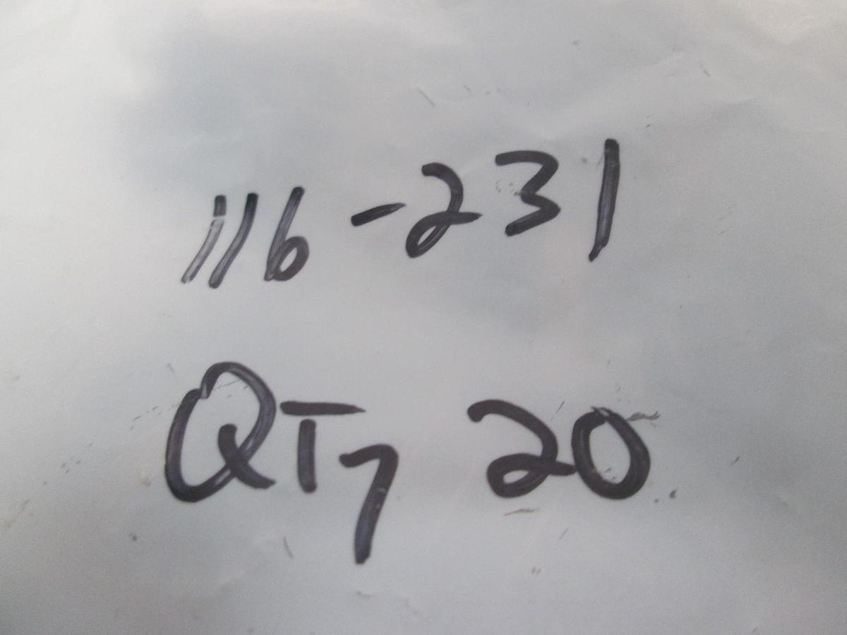 116-231, New, Lot of 20
